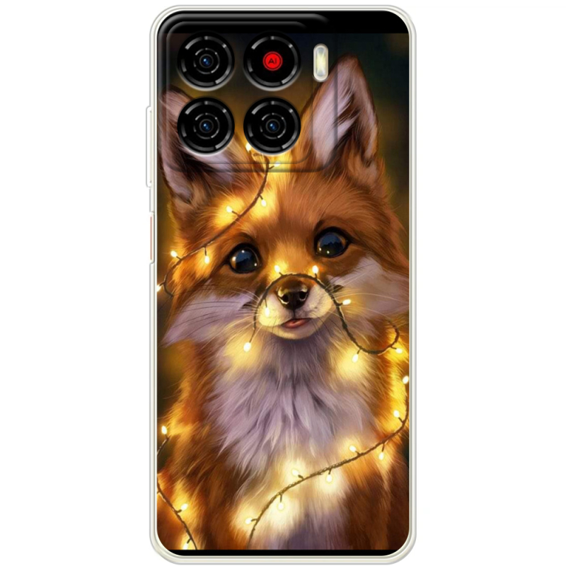 Чохол BoxFace ZTE Blade A56 Різдвяна лисичка