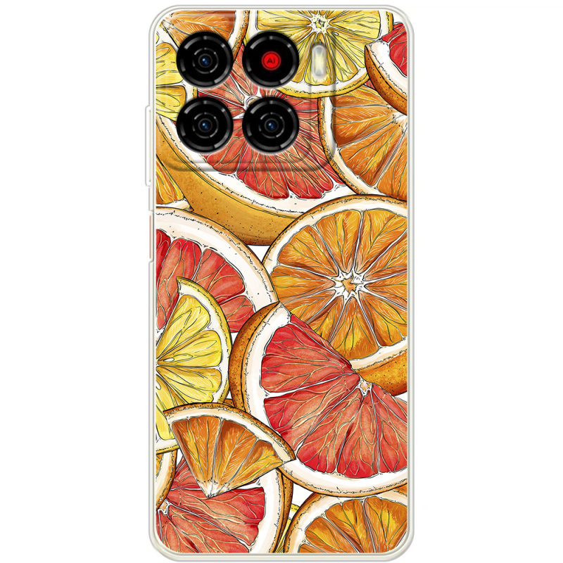 Чохол BoxFace ZTE Blade A56 Citrus Pattern