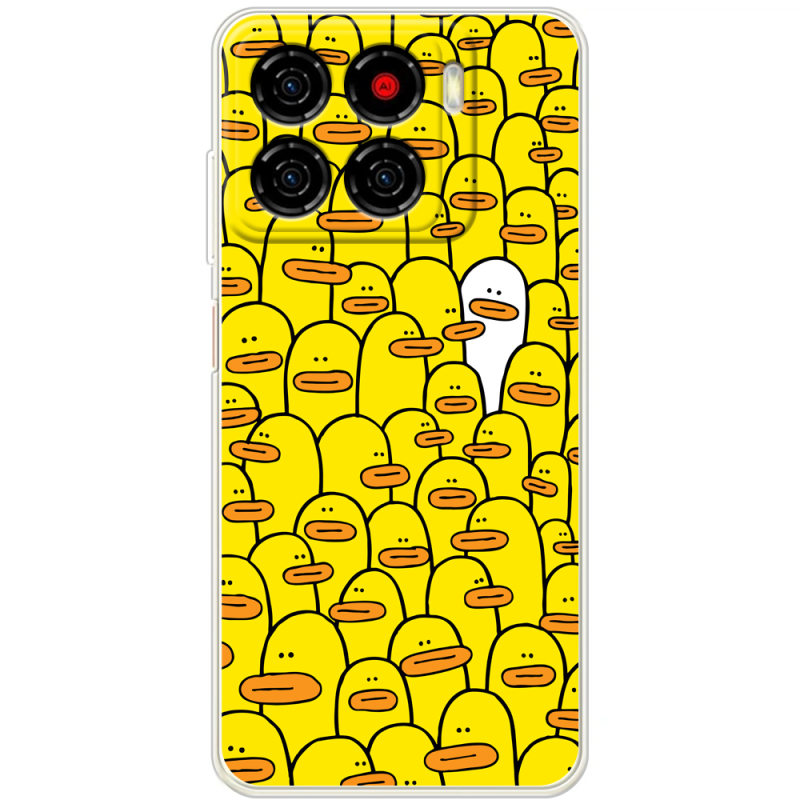 Чохол BoxFace ZTE Blade A56 Yellow Ducklings
