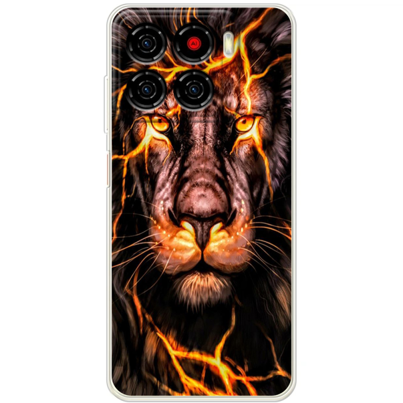 Чохол BoxFace ZTE Blade A56 Fire Lion
