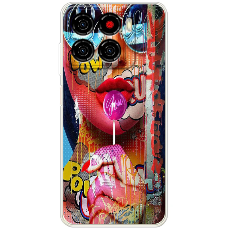 Чохол BoxFace ZTE Blade A56 Colorful Girl