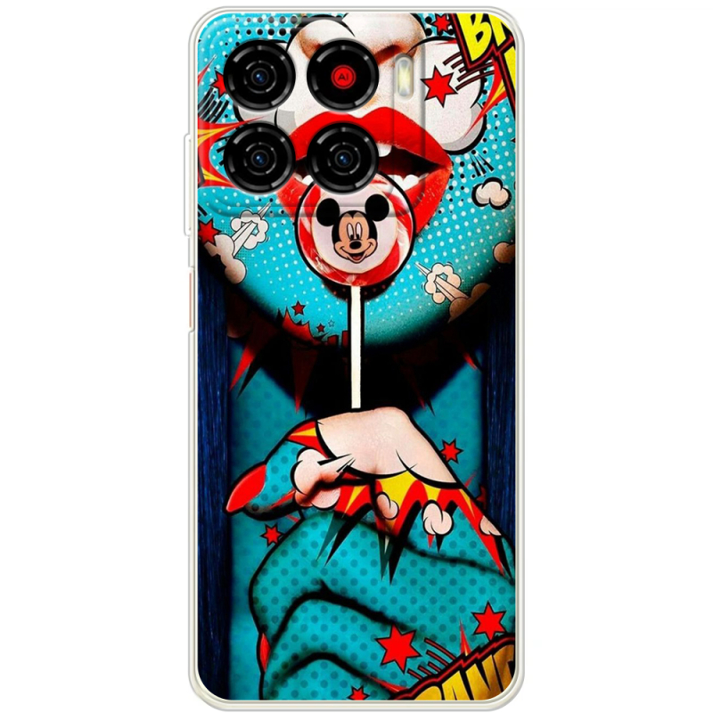 Чохол BoxFace ZTE Blade A56 Girl Pop Art