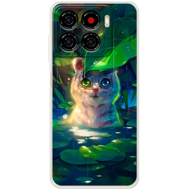 Чохол BoxFace ZTE Blade A56 White Tiger Cub