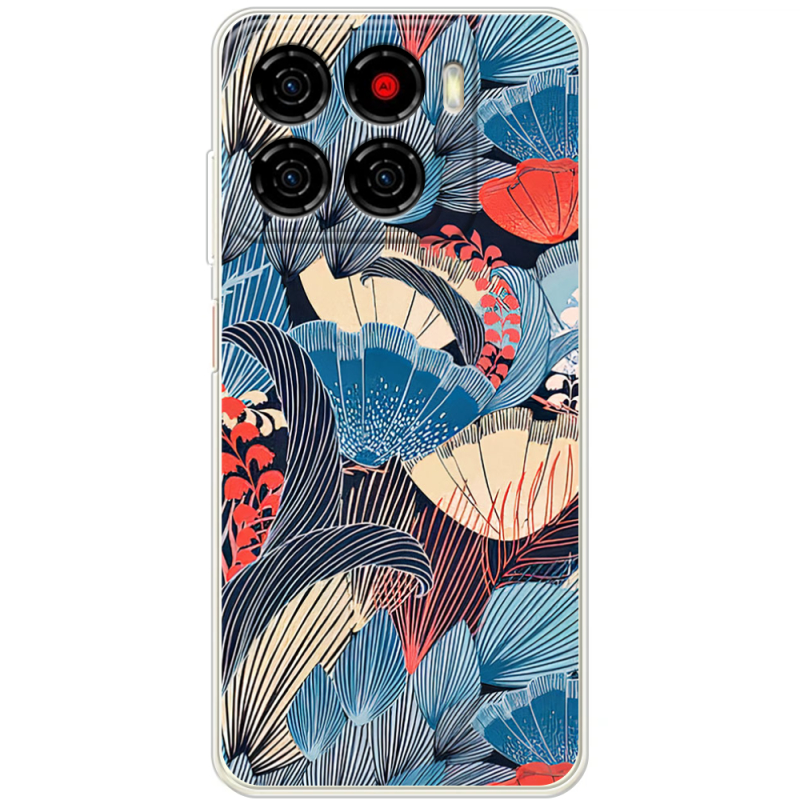 Чохол BoxFace ZTE Blade A56 Blue Herb