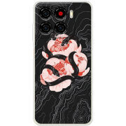 Чохол BoxFace ZTE Blade A56 Snake Rose
