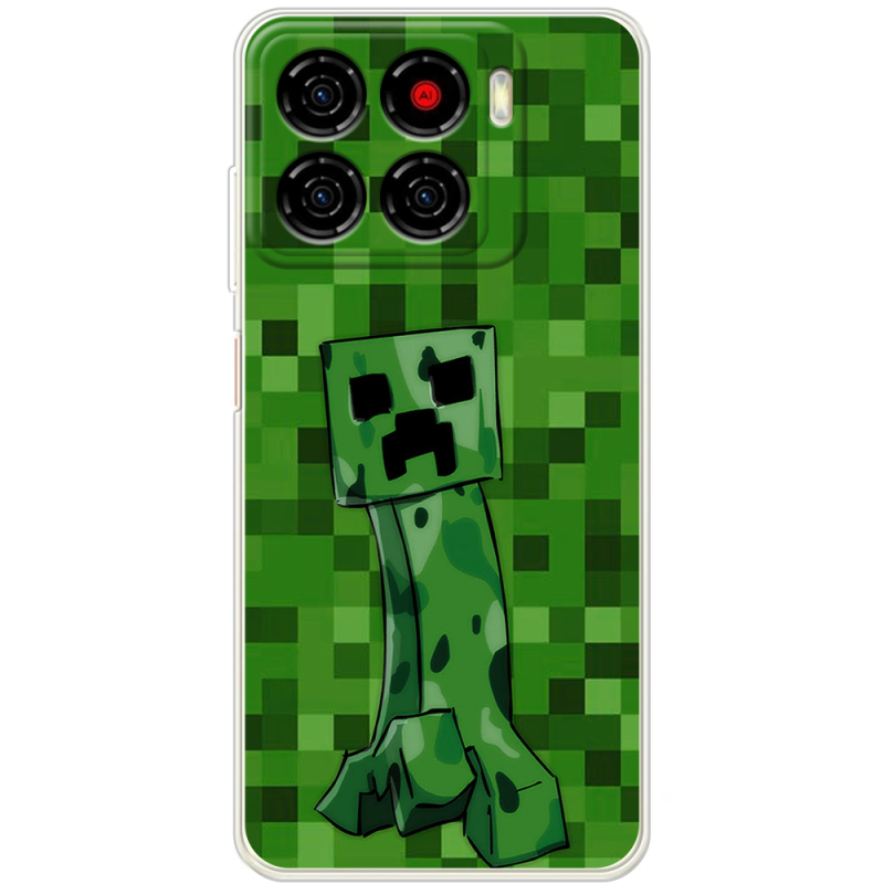 Чохол BoxFace ZTE Blade A56 Minecraft Creeper