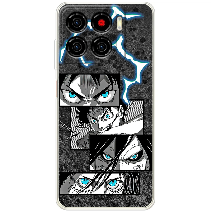Чохол BoxFace ZTE Blade A56 Eren Yeager Transformation
