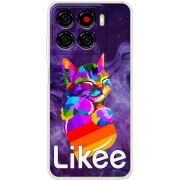 Чохол BoxFace ZTE Blade A56 Likee Cat