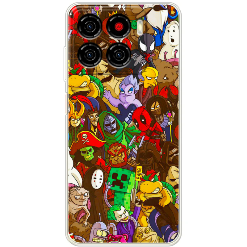 Чохол BoxFace ZTE Blade A56 Злодеи