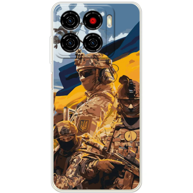 Чохол BoxFace ZTE Blade A56 Воїни ЗСУ
