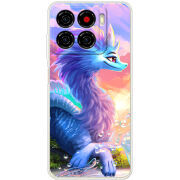 Чохол BoxFace ZTE Blade A56 Дракон Сісу