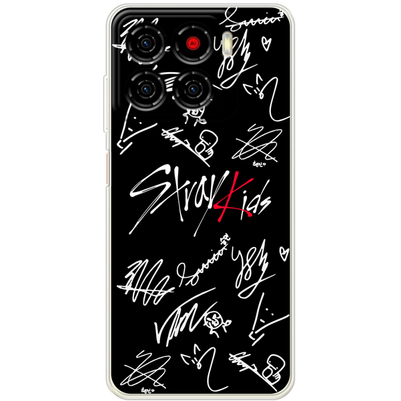 Чохол BoxFace ZTE Blade A56 Stray Kids автограф