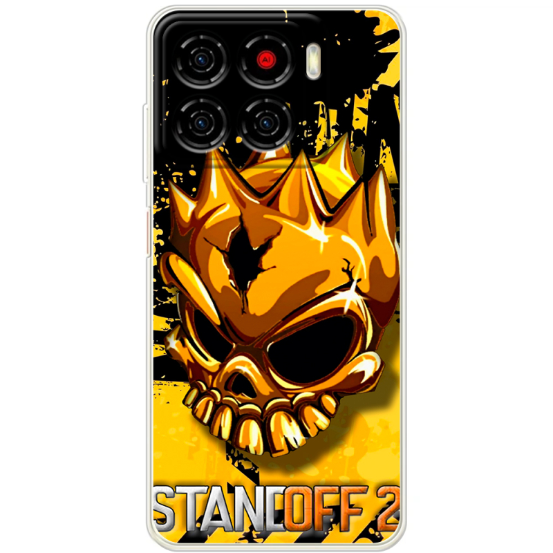 Чохол BoxFace ZTE Blade A56 StandOff 2 gold