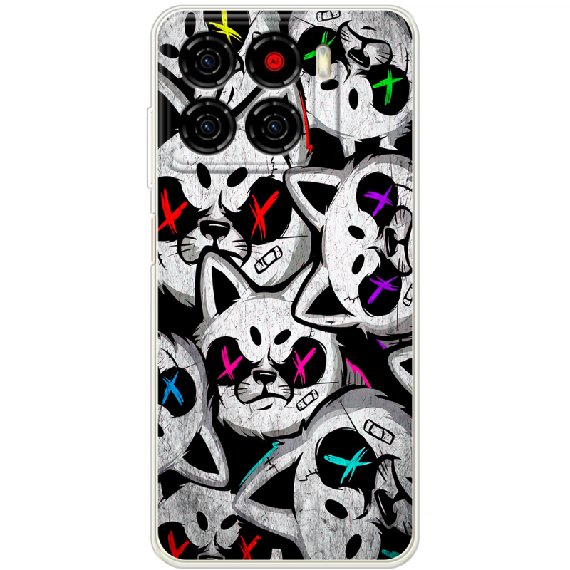 Чохол BoxFace ZTE Blade A56 Monster meow