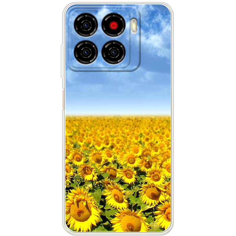 Чохол BoxFace ZTE Blade A56 Подсолнухи