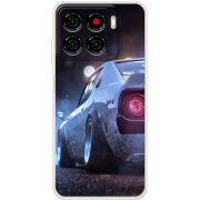 Чохол BoxFace ZTE Blade A56 Silver Car