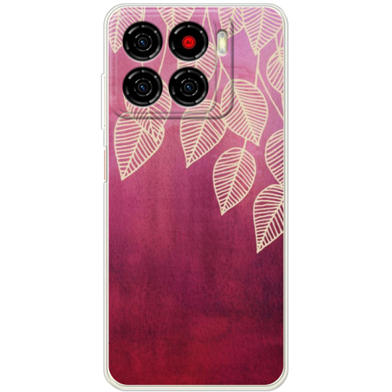 Чохол BoxFace ZTE Blade A56 Gold Leaves