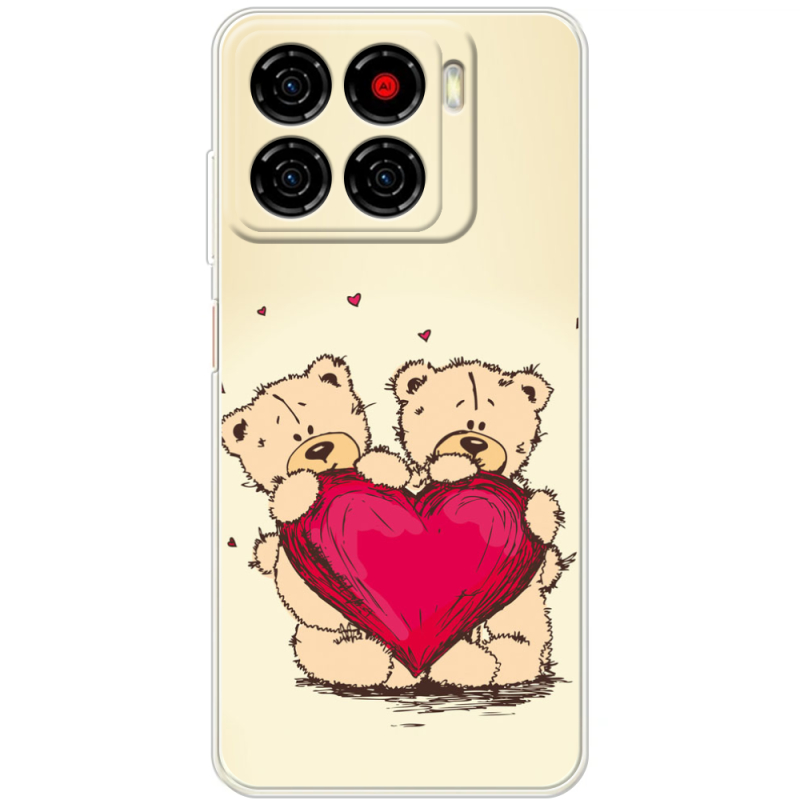 Чохол BoxFace ZTE Blade A56 Teddy Bear Love