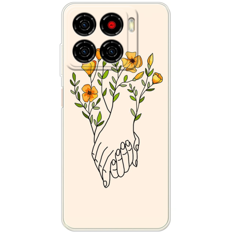 Чохол BoxFace ZTE Blade A56 Flower Hands