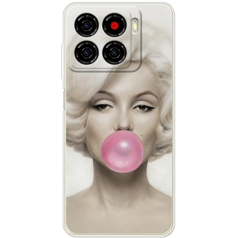 Чохол BoxFace ZTE Blade A56 Marilyn Monroe Bubble Gum