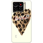 Прозорий чохол BoxFace ZTE Blade A56 Wild Love