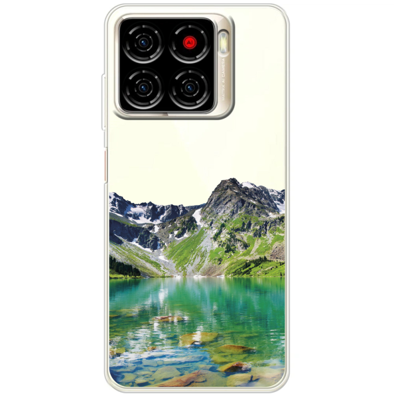 Прозорий чохол BoxFace ZTE Blade A56 Green Mountain