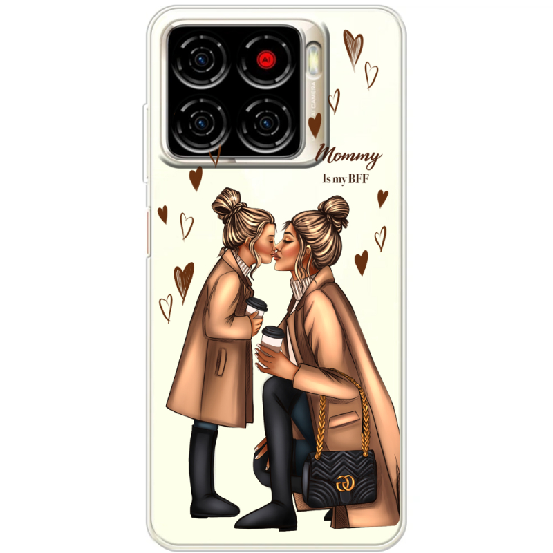 Прозорий чохол BoxFace ZTE Blade A56 Mommy Is My BFF