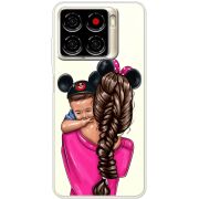 Прозорий чохол BoxFace ZTE Blade A56 Mouse Mommy