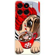 Прозорий чохол BoxFace ZTE Blade A56 Winter Puggy