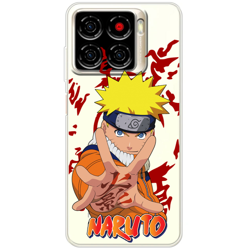 Прозорий чохол BoxFace ZTE Blade A56 Naruto