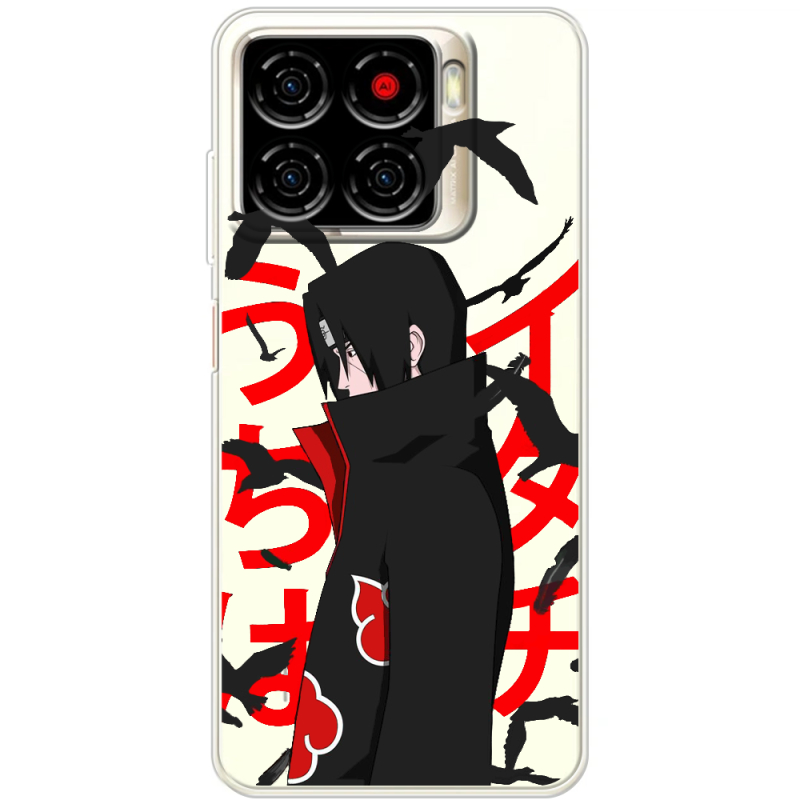 Прозорий чохол BoxFace ZTE Blade A56 Учиха Итачи