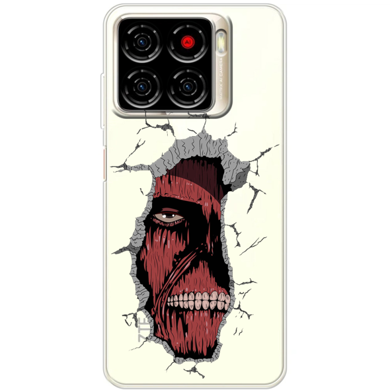 Прозорий чохол BoxFace ZTE Blade A56 Нападение Титана