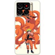 Прозорий чохол BoxFace ZTE Blade A56 Naruto and Kurama