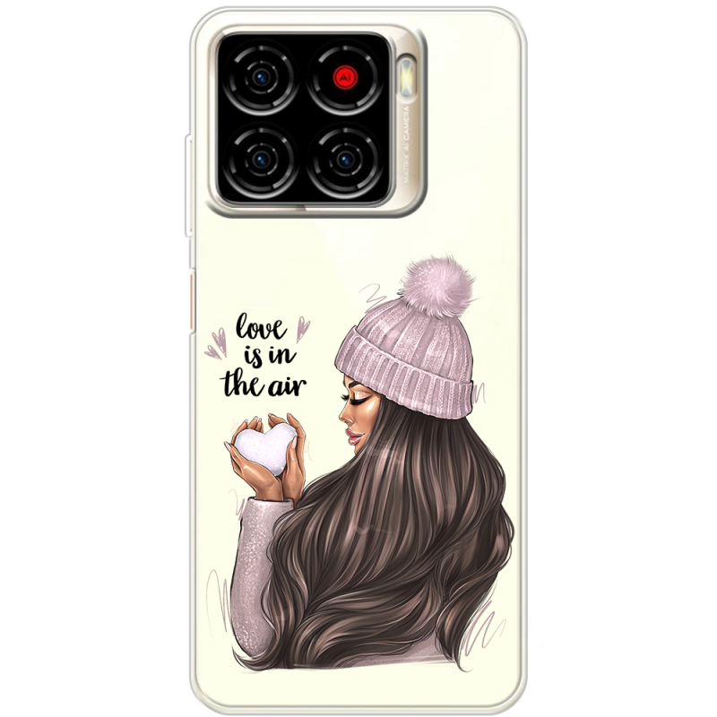 Прозорий чохол BoxFace ZTE Blade A56 love is in the air