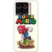 Прозорий чохол BoxFace ZTE Blade A56 Super Mario