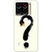 Прозорий чохол BoxFace ZTE Blade A56 Swan question
