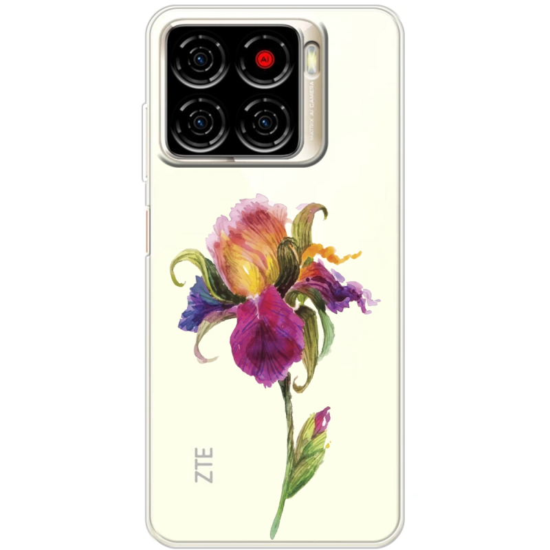 Прозорий чохол BoxFace ZTE Blade A56 Iris