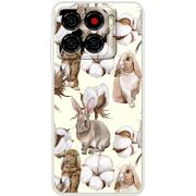 Прозорий чохол BoxFace ZTE Blade A56 Cotton and Rabbits