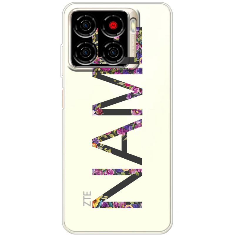 Прозорий чохол BoxFace ZTE Blade A56 Именной