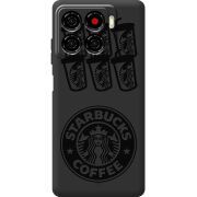 Чорний чохол BoxFace ZTE Blade A56 Black Coffee