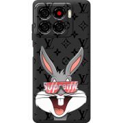 Чорний чохол BoxFace ZTE Blade A56 looney bunny