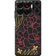 Чорний чохол BoxFace ZTE Blade A56 FranceFlowers