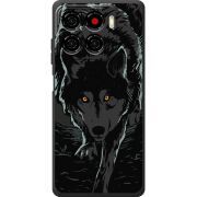 Чорний чохол BoxFace ZTE Blade A56 Wolf