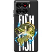 Чорний чохол BoxFace ZTE Blade A56 Fish