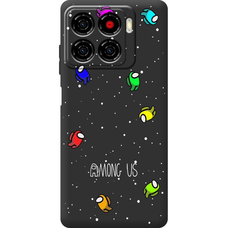 Чорний чохол BoxFace ZTE Blade A56 Among Us Invisible