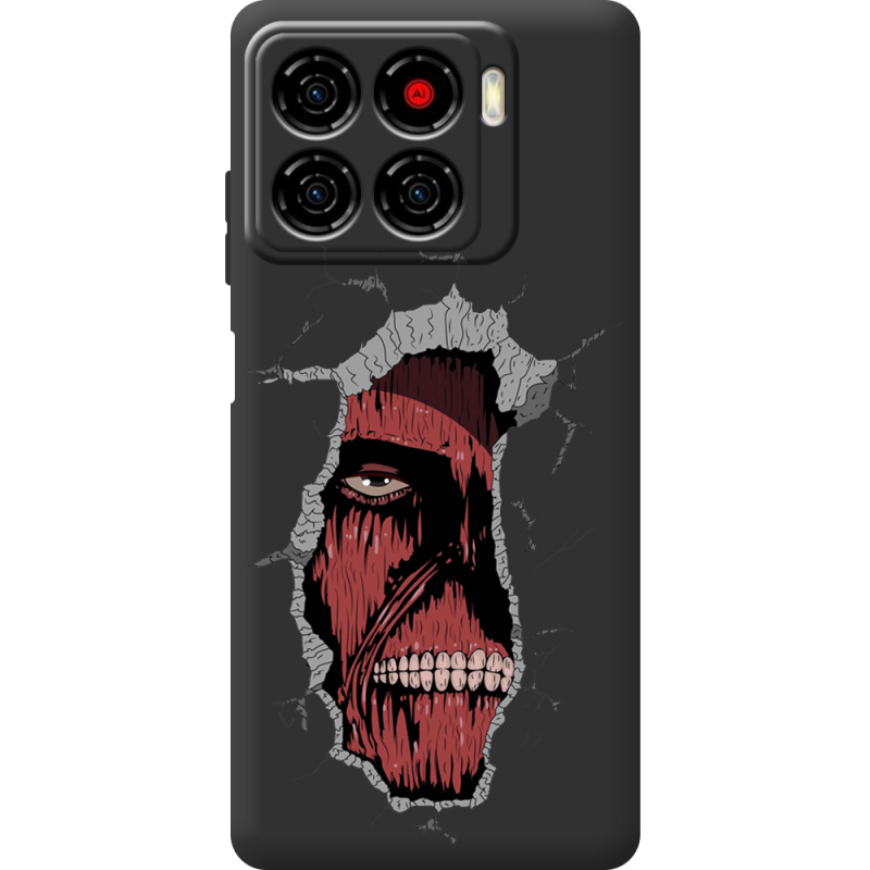 Чорний чохол BoxFace ZTE Blade A56 Нападение на Титана