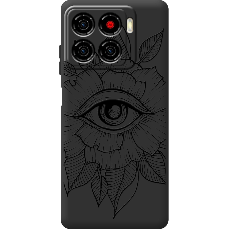 Чорний чохол BoxFace ZTE Blade A56 Eye