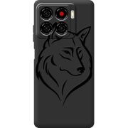 Чорний чохол BoxFace ZTE Blade A56 Wolf