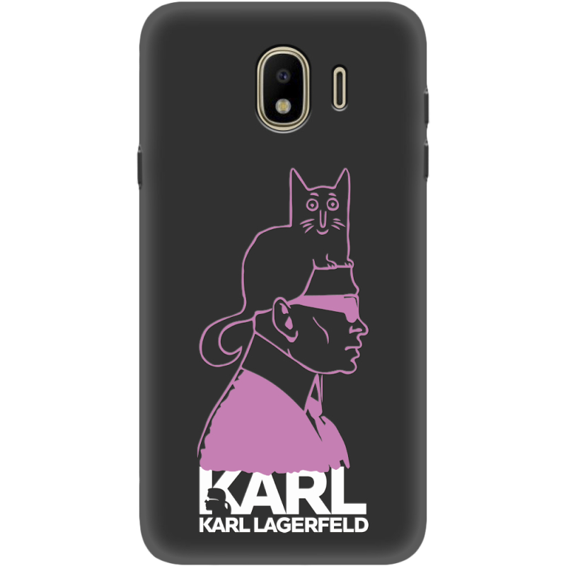 Черный чехол Uprint Samsung J400 Galaxy J4 2018 Pink Karl