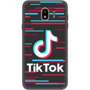 Черный чехол Uprint Samsung J400 Galaxy J4 2018 Tik Tok